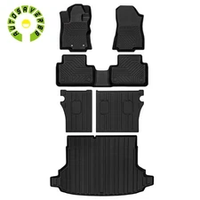 Floor Mats Trunk Mat with Backrest Mat for 2025 2026 Subaru Forester All Weather