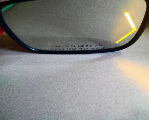 08-10 Toyota Avalon PASSENGER'S DOOR MIRROR GLASS /AUTO DIM/ HEATED/TURN SIGNAL