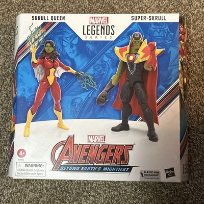 2023 Hasbro Marvel Legends SUPER-SKRULL & Skrull Queen Action Figure Set of 2