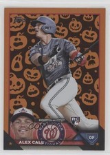 2023 Topps Update Jack-O'-Lantern Foil Alex Call #US253 15t1