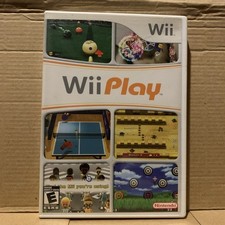 Wii Play Nintendo Wii - Complete in Case w/ Manual