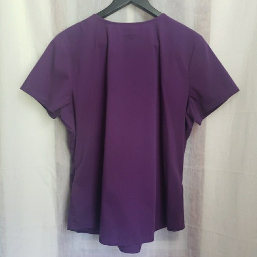 Scrubstar Scrub Top Purple Scrubs Medical Vet Dental Women's Size UNK See Pics - Picture 6 of 9