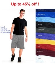 MENS MESH SHORTS BASKETBALL ATHLETIC JERSEY GYM WORKOUT FITNESS S-5X