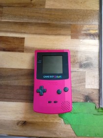 Restored Berry Nintendo Game Boy Color + 3 Kirby Games OEM(FREE SHIPPING)