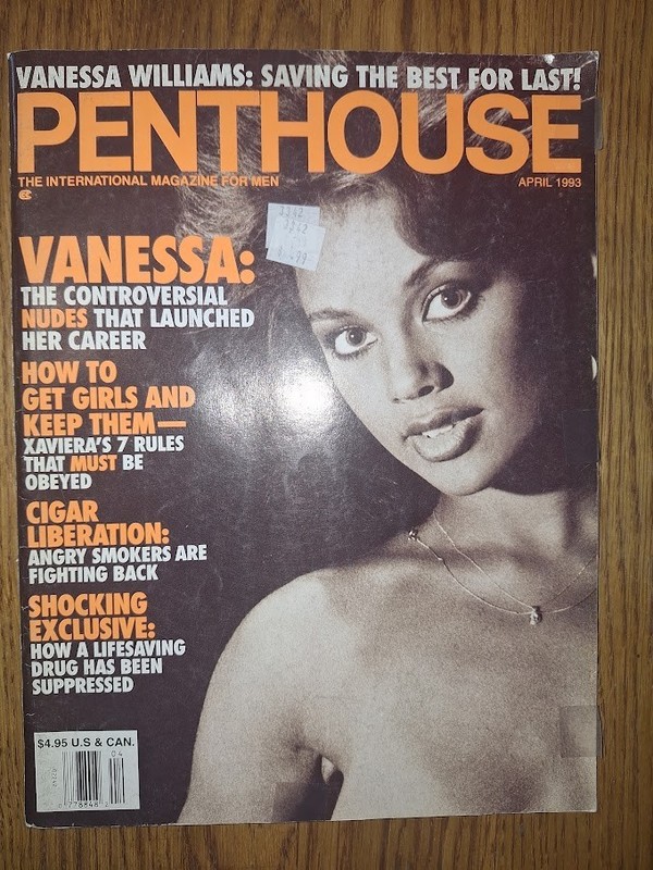 April 1993 Penthouse Vanessa Williams Sharon Fitzpatrick US Vintage 90s Magazine