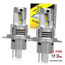 H4 Light Bulbs Hi/Low Beam,Super Bright Upgraded 900 50000LM H4/9003