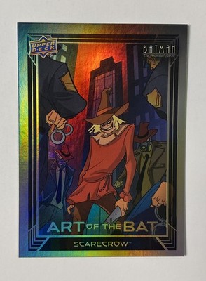 2025 UD Batman Animated GOLD ART OF THE BAT SCARECROW AB-5