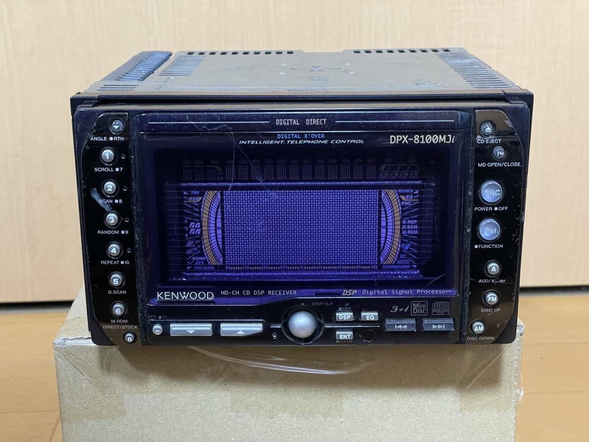 KENWOOD DPX-8000MJ ケンウッド CD MD カーオーディオ KENWOOD DPX-8000MJ CD/MD 2DIN CD/MD player - Japanese