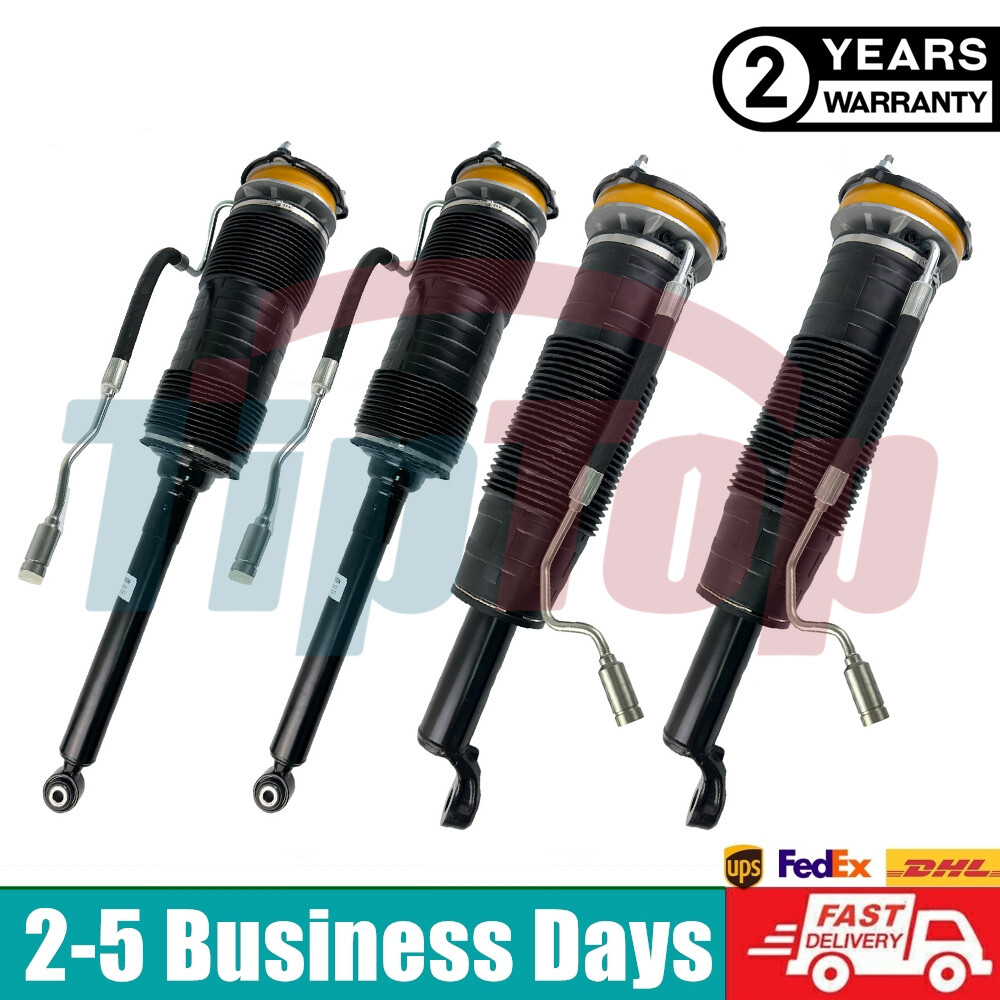 4X Front Rear ABC Hydraulic Shock Struts Fit Mercedes W222 S63 65