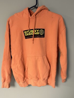 Stüssy stussy hoodie pink orange s-l400.jpg