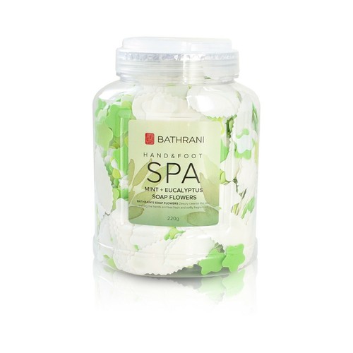 BATHRANI Hand & Foot Spa Soap Flowers - 220g/Container - Picture 5 of 12