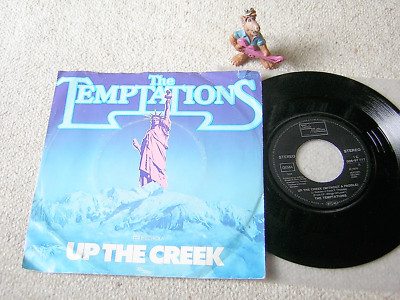 THE TEMPTATIONS Up The Creek 1976 GER 7''+PS TAMLA MOTOWN 1C006-97777