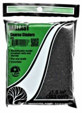 Woodland Scenics New 2024 Cinders Coarse Ballast Any Scale B90