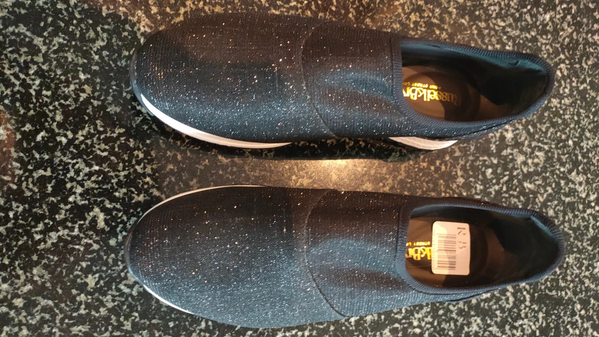 Russell Bromley Slip on Trainers. Black sparkly size 4. Brand New