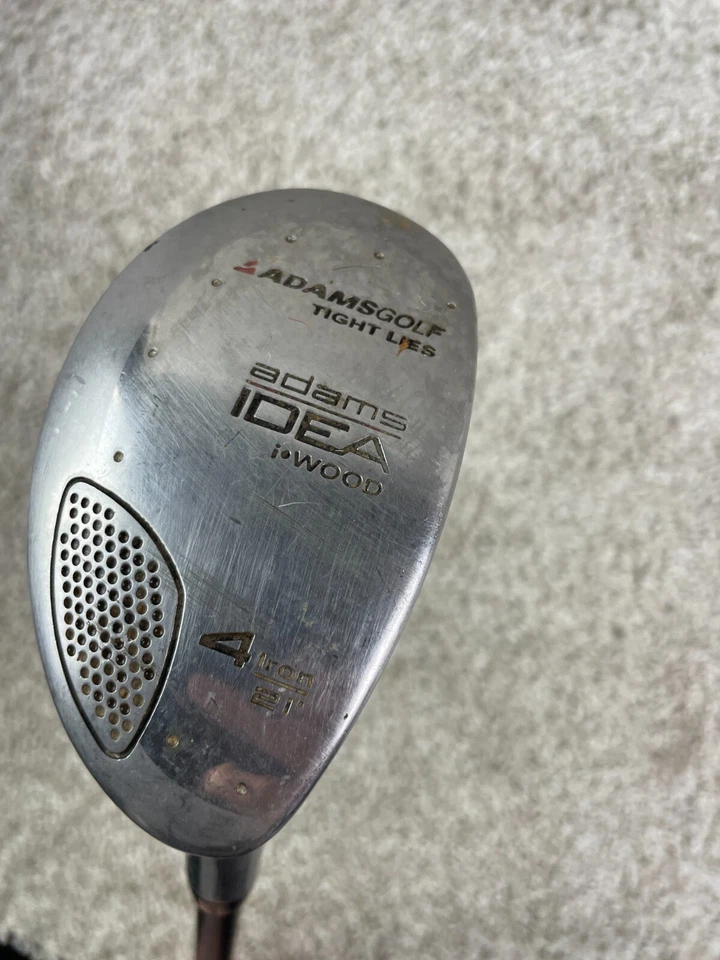 AdamsGolf Tight Lies Idea 4-Wood 21° Hybrid Iron SuperShaft Graphite Aldila - Image 3 of 4