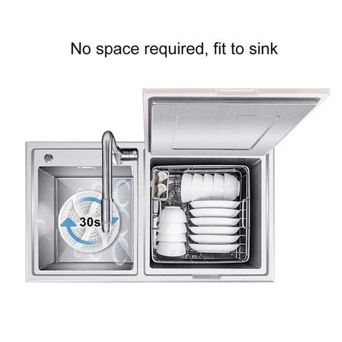 Mini Desktop Dishwasher Machine 5V 2A Portable Countertop Dishwash St - Picture 21 of 28