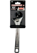 POWERBUILT 644042 10 Inch Adjustable Wrench