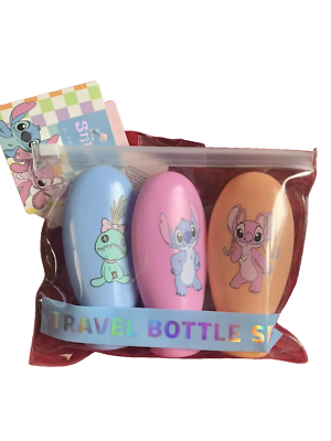 Disney Lilo Stitch Set x Stitch Travel Bottle Set Primark