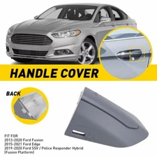 For 2013-2020 Ford Fusion Edge Driver Door Handle Keyhole Cover Primed