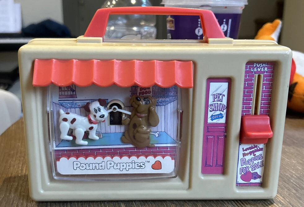 Vintage 1986 Tonka Pound Puppies Pet Shop
