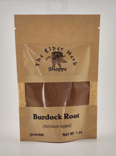 Burdock Root, powder 1 oz 28 g All Natural No Fillers