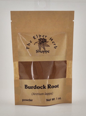 Burdock Root, powder 1 oz (28 g) All Natural No Fillers