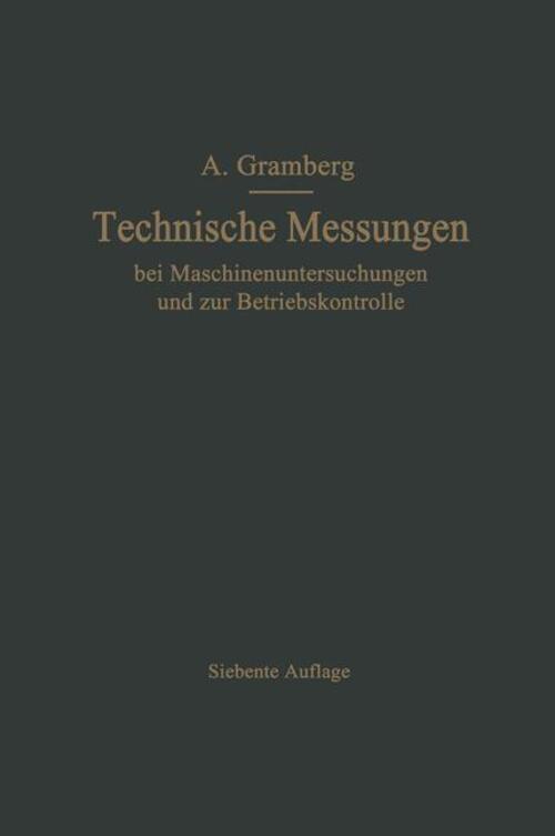 Thumbnail - Technische Messungen Bei Maschinenuntersuchungen Und Zur