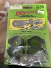 Kwik Site See-Through Scope Mount For A Thompson Center NewEngland muzzle Loader