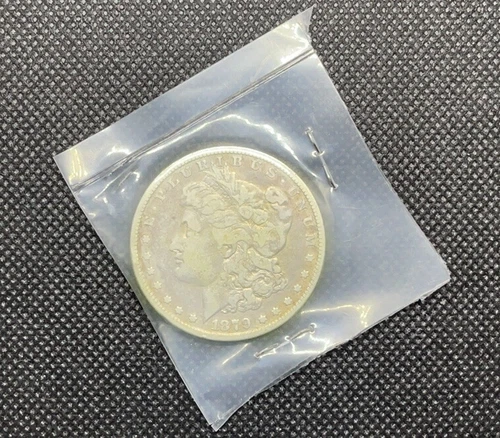 1879 Morgan Dollar Very Fine 90% Silver $1 US Coin Collectible