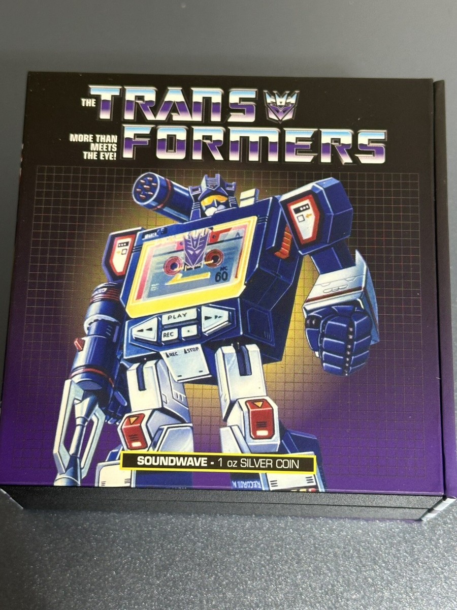 2023 $2 Niue Transformers '84 Soundwave 1 Oz Silver Proof