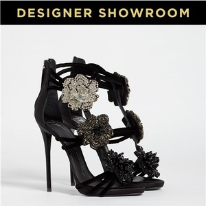 giuseppe zanotti flower heels