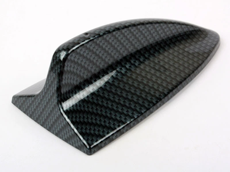 Carbon Look BMW Style Shark Fin Static Aerial Dummy Antenna Universal Fit - Imagem 3 de 3
