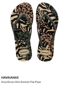 slim animals havaianas