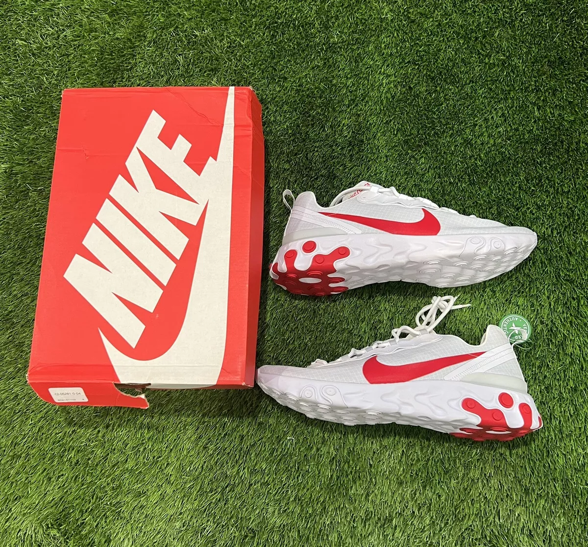 Nike element 55 white red sale