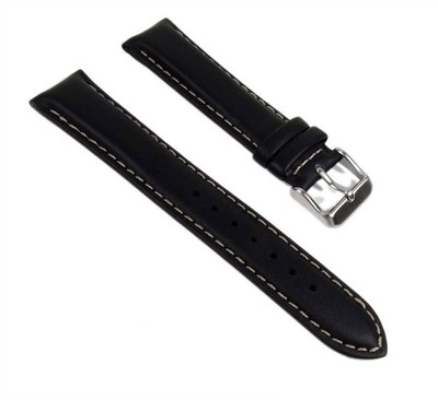 Casio Ersatzband Uhrenarmband Leder Band 20mm schwarz BEM-116L-1 BEM-116L
