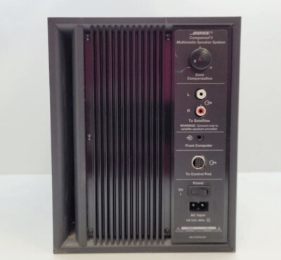 Bose Companion 3 Series I Multimedia Subwoofer Only Working Order