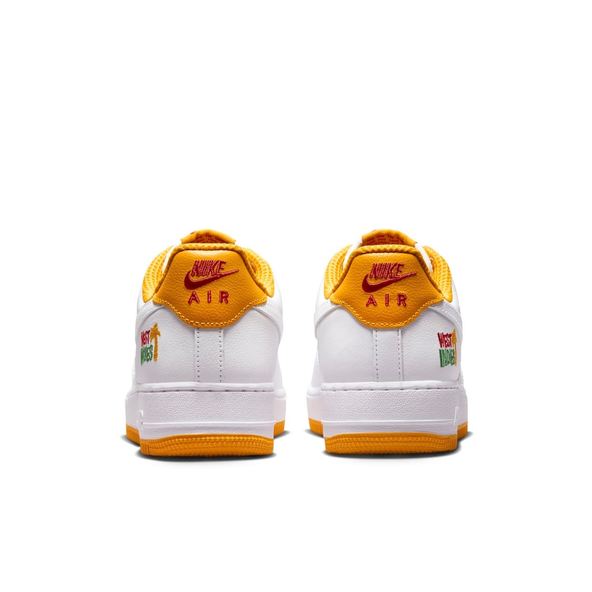 スニーカー Nike Air Force 1 Low Retro QS West Indies University Gold Sneaker Politics