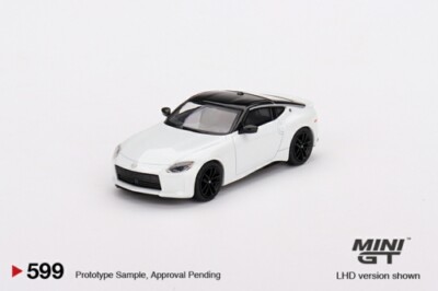 MINI GT 1/64 NISSAN Z PERFORMANCE 2023 EVEREST WHITE (LHD) MGT00599-L
