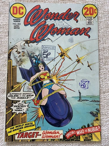 WONDER WOMAN #205 2nd Nubia DC Comics 1973 VG/VG-