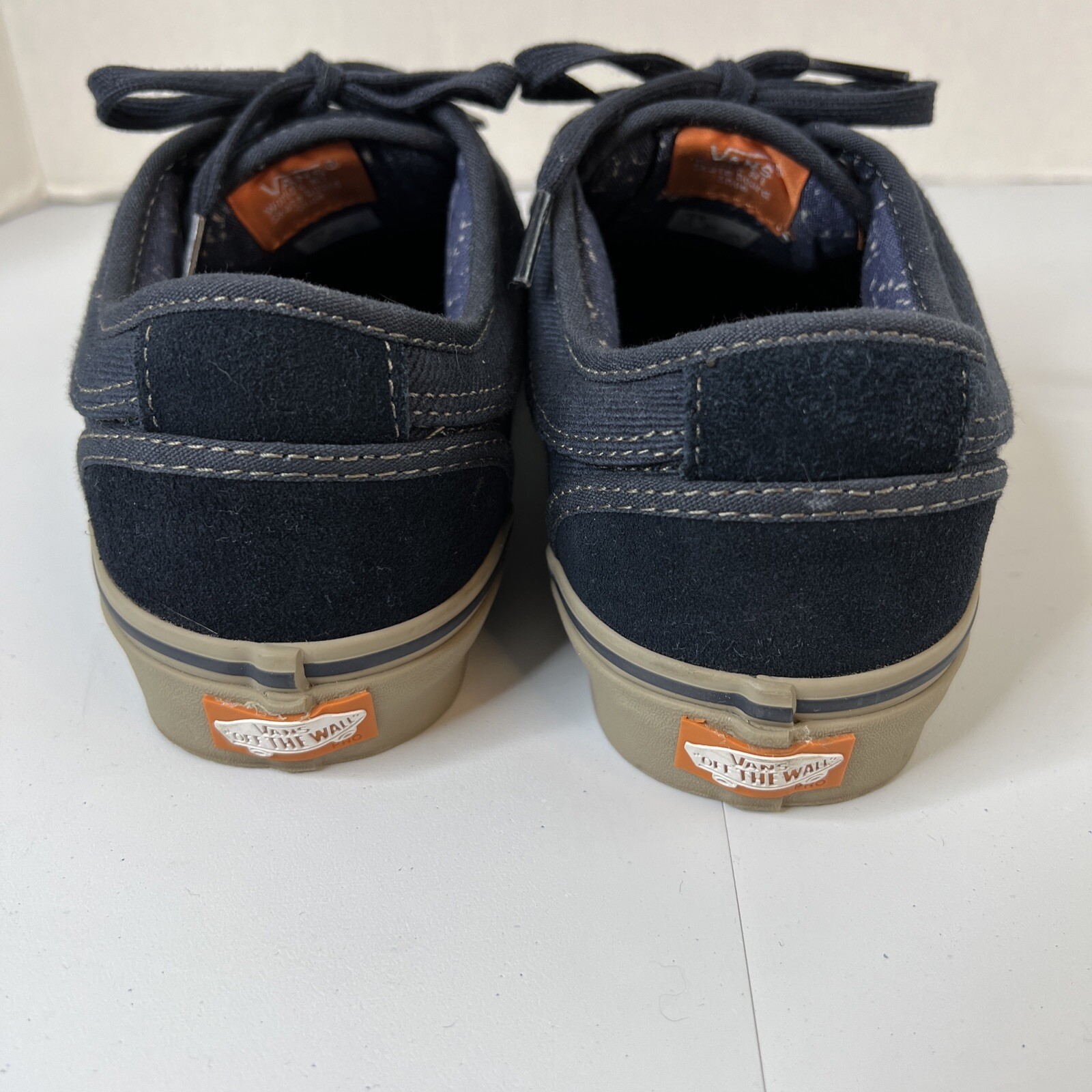 Vans Pro Chukka Low Blue Suede Canvas Ultracush Skate… Gem