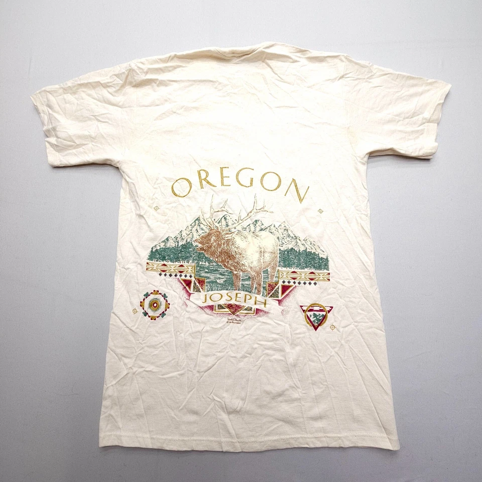Camiseta De Colección Evergreen CO / Joseph OR Gráfica Mujer Mediana Alce EE. UU. Jerzees Años 90 Foto 2 de 4