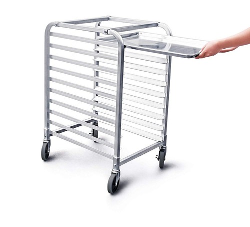 New Star Foodservice 36510 Commercial-Grade Aluminum 10-Tier Sheet Pan/Bun Pa... - Picture 2 of 9