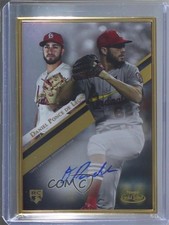 2019 Topps Gold Label Framed Daniel Ponce de Leon #GLA-DP Rookie Auto RC 6o3