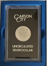 1878 CC GSA Morgan Silver Dollar Uncirculated Carson City W/Box & Paperwork COA