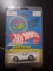 Vintage 1977 Hot Wheels Second Wind White Patch Card Hong Kong New Sealed