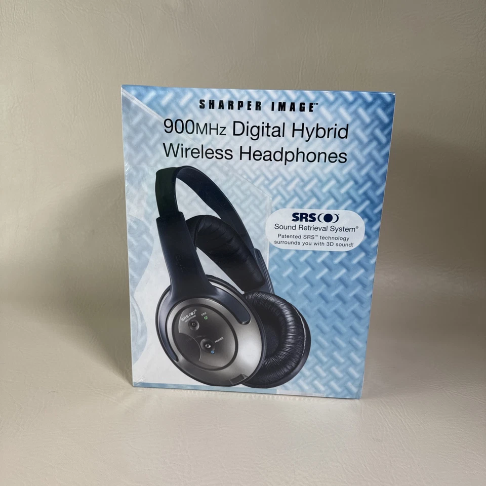 Sharper Image 900MHz Digital Hybrid Wireless Headphones Sealed - Image 2 of 4