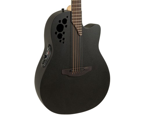 Ovation Pro Series Elite TX 2078TX-5 A/E Guitar - Black Textured - Open Box