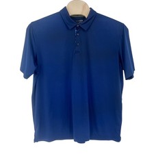 MAELREG Performance Polo Mens 3XL Navy Blue Tropical Trim Stretch Golf Outdoors