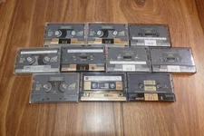 Lot of 10 Maxell High Bias Cassettes XLII 60 - Used