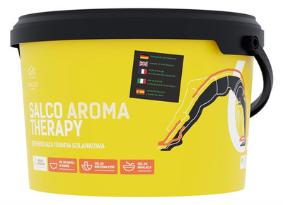 Salco Sport Aromatherapie-Badesalz   3 kg. Egenerierendes Solebad - Frühlingsros